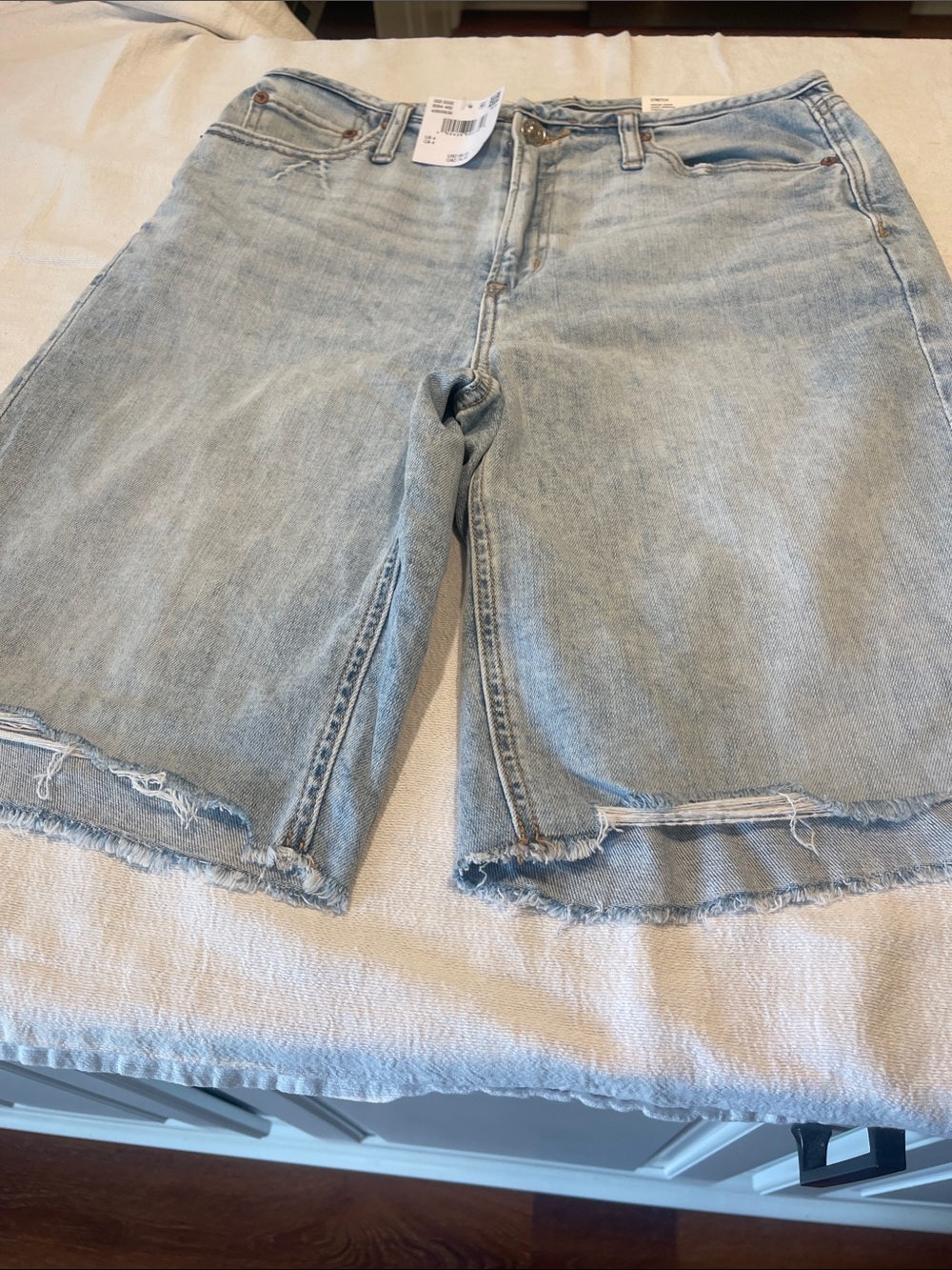 American Eagle Outfitters Light Wash Denim Jean Shorts